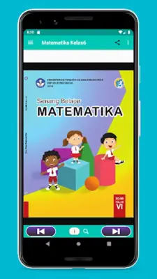 Buku Siswa Matematika Kelas 6 android App screenshot 3